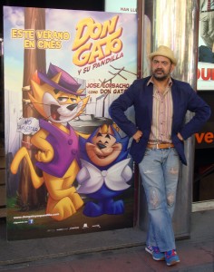 José Corbacho en la presentación de Don gato y su pandilla