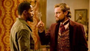 Jamie Foxx y Leonardo DiCaprio en Django desencadenado