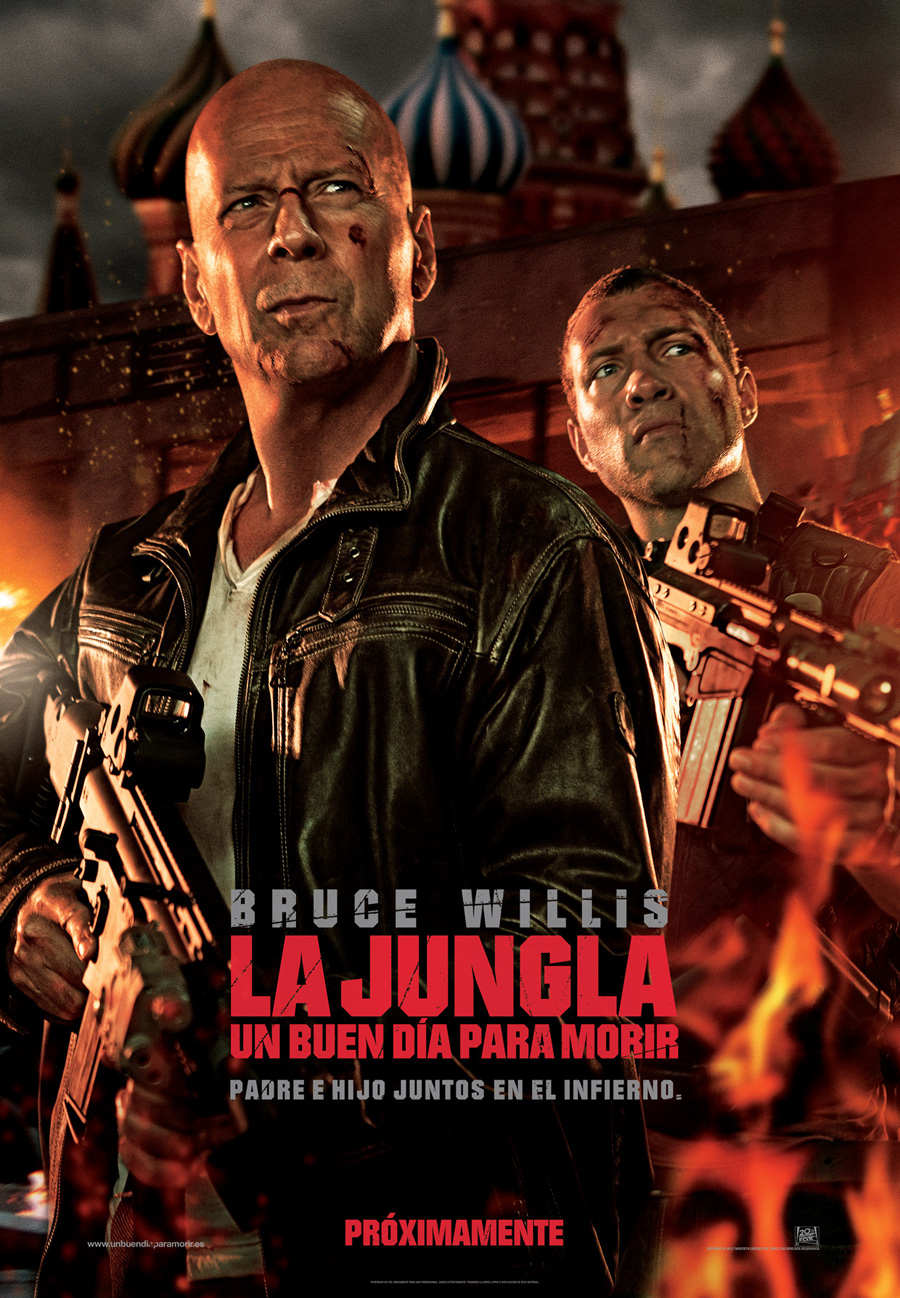 La jungla: Un buen día para morir: McClane jubílate!!!