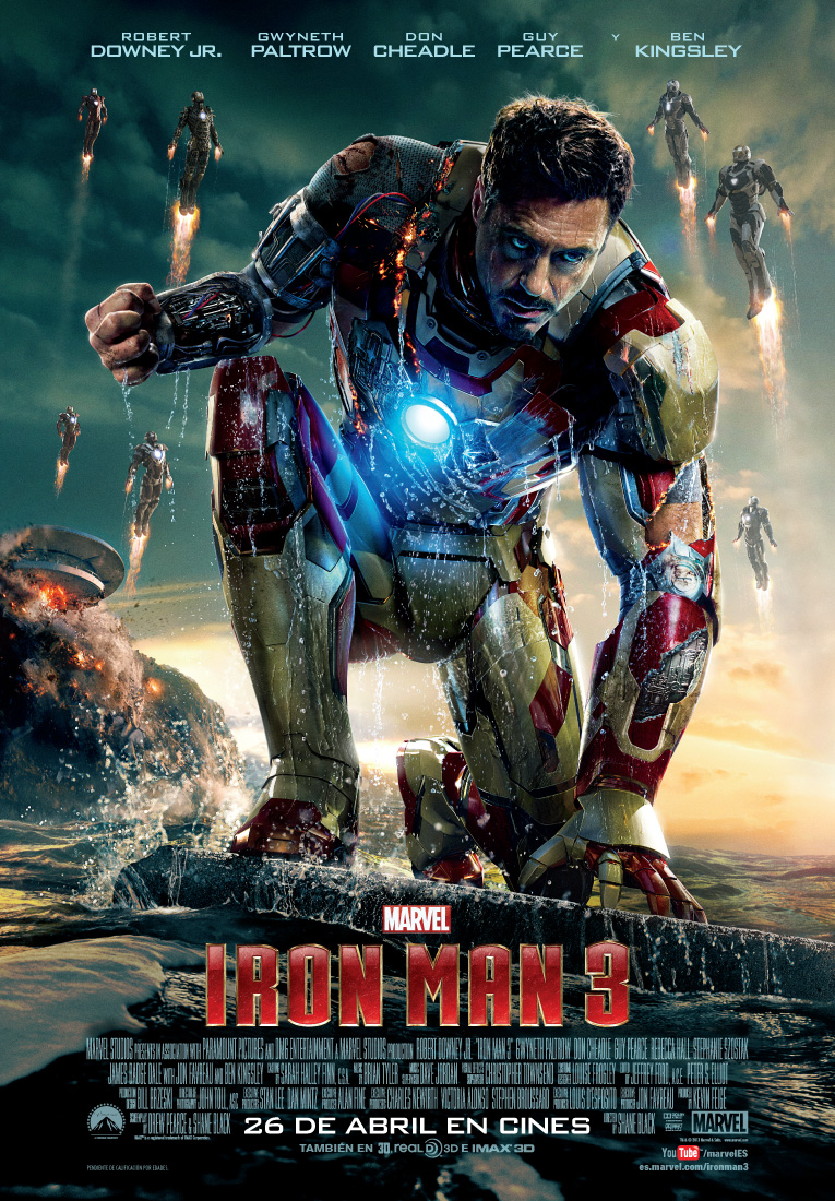Visionado exclusivo secuencias Iron Man 3