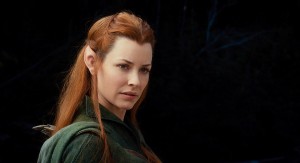 Evangeline Lilly en El hobbit: La desolación de Smaug