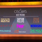 Nominadas a mejor película en los Oscars 2014