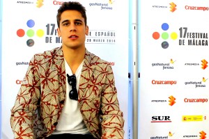 Matiño Rivas en la presentación de Por un puñado de besos en el 17 festival de Málaga