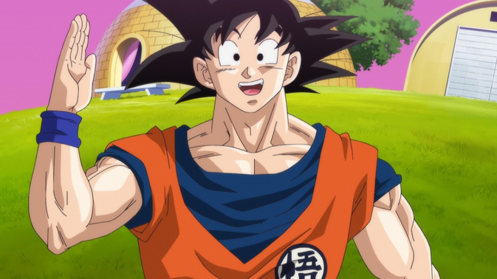 Son Goku en Dragon Ball Z: La batalla de los dioses