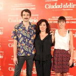 Julián Villagrán, Chus Gutiérrez, e Ingrid Rubio en la presentación de Ciudad Delirio (2)