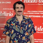 Julián Villagrán en la presentación de Ciudad Delirio