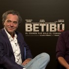 José Coronado y Alberto Ammann en la presentación de Betibú