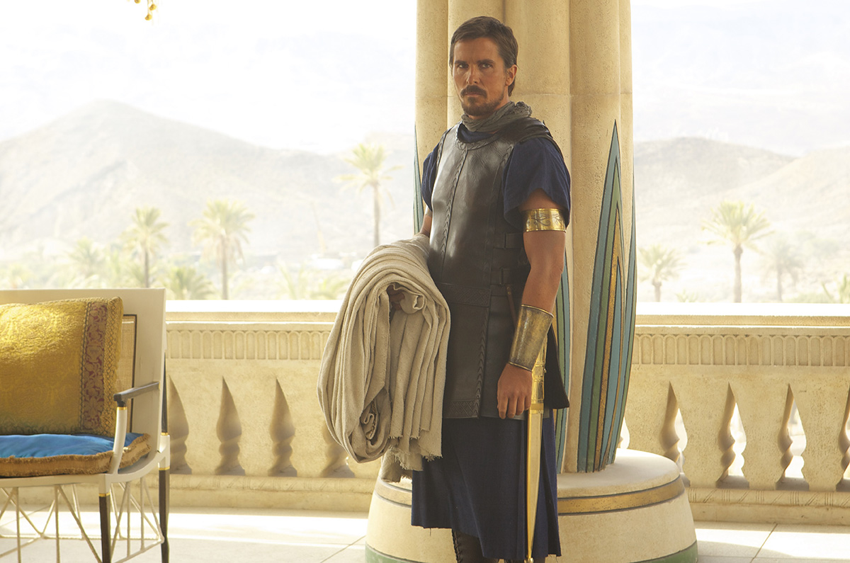 Christian Bale en Exodus: Dioses y reyes 