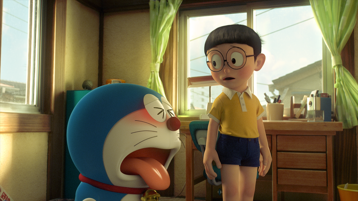 Doraemon y Nobita en Stand by Me Doraemon