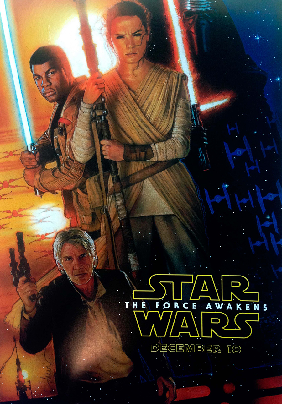 Star Wars: Episodio VII - El despertar de la fuerza - Teaser Poster USA