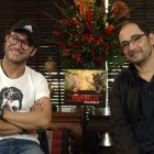 Carlos Santos y Jordi Sánchez en la presentación de La Lego Ninjago: La película