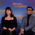 Andrés Almeida, Eva Ugarte y Adal Ramones en la presentación de Reyes contra Santa